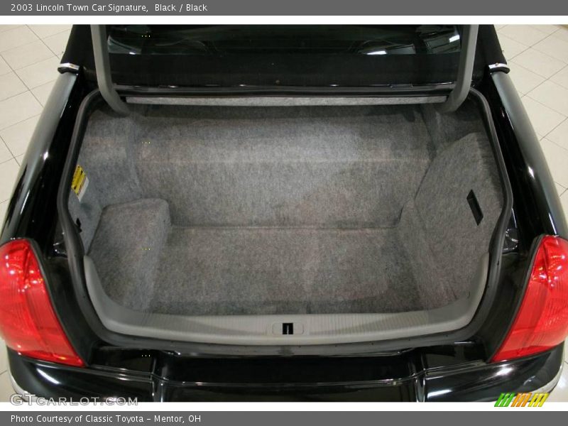 Black / Black 2003 Lincoln Town Car Signature