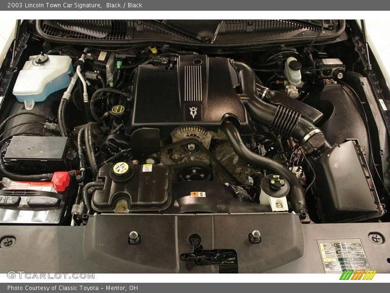 Black / Black 2003 Lincoln Town Car Signature