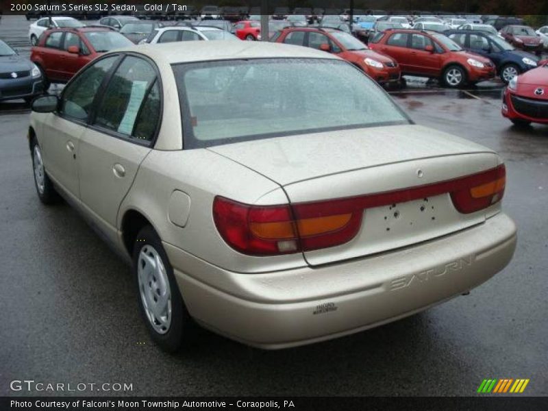 Gold / Tan 2000 Saturn S Series SL2 Sedan