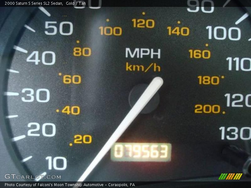 Gold / Tan 2000 Saturn S Series SL2 Sedan