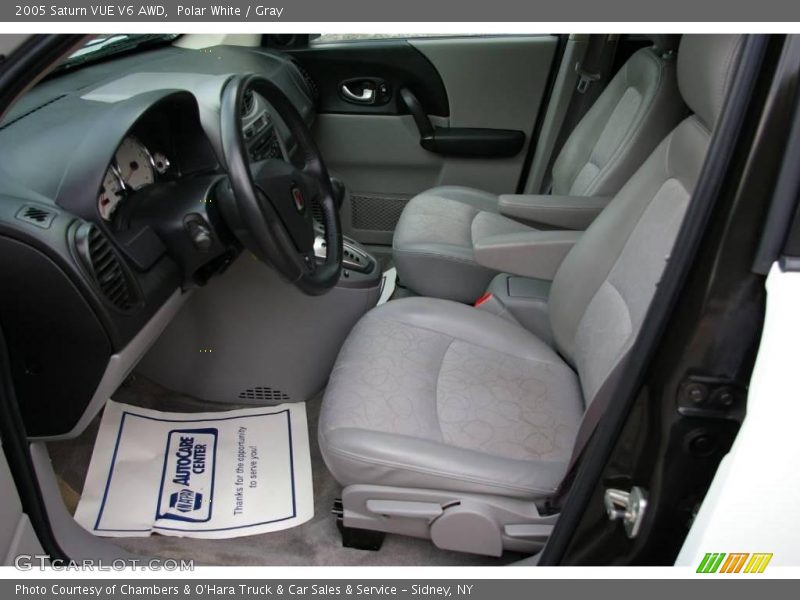 Polar White / Gray 2005 Saturn VUE V6 AWD