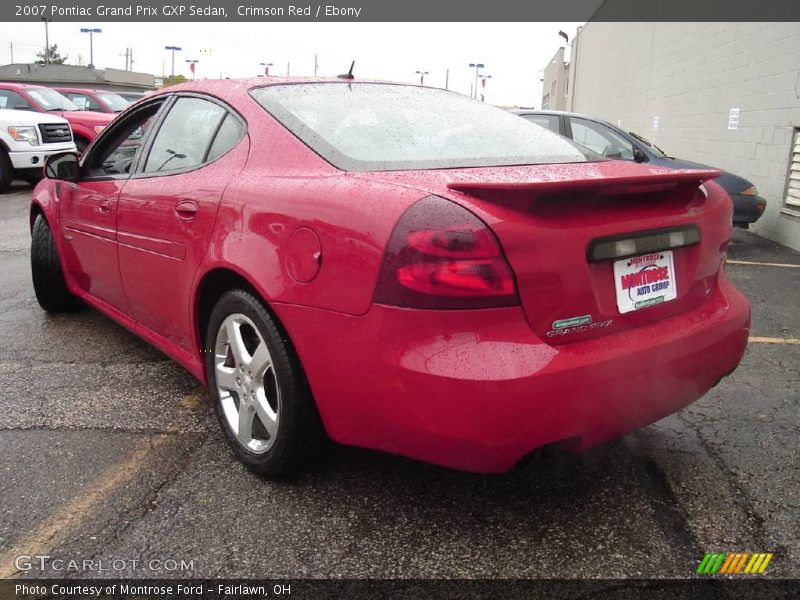 Crimson Red / Ebony 2007 Pontiac Grand Prix GXP Sedan
