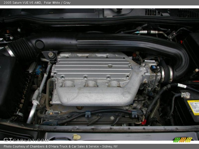 Polar White / Gray 2005 Saturn VUE V6 AWD
