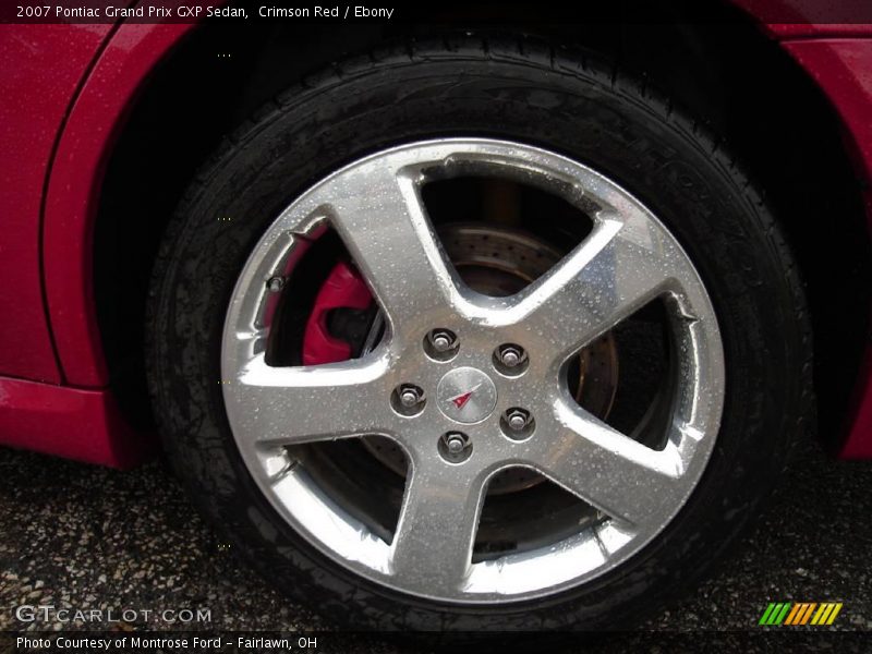 Crimson Red / Ebony 2007 Pontiac Grand Prix GXP Sedan