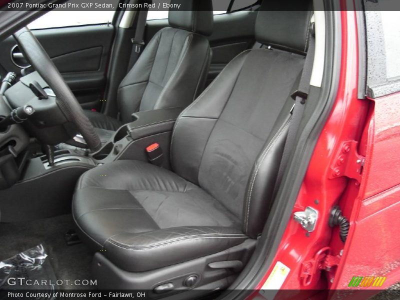 Crimson Red / Ebony 2007 Pontiac Grand Prix GXP Sedan