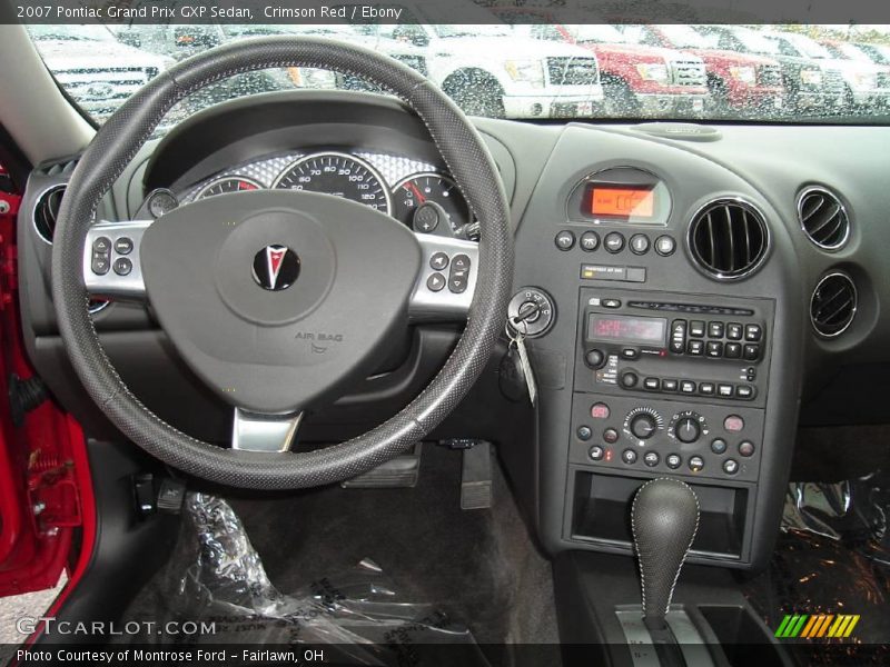 Crimson Red / Ebony 2007 Pontiac Grand Prix GXP Sedan