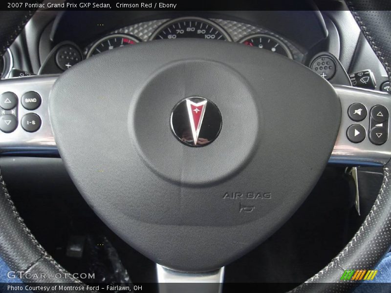 Crimson Red / Ebony 2007 Pontiac Grand Prix GXP Sedan