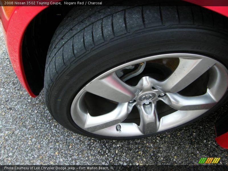 Nogaro Red / Charcoal 2008 Nissan 350Z Touring Coupe