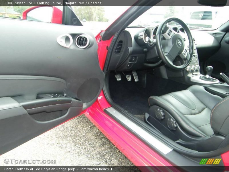 Nogaro Red / Charcoal 2008 Nissan 350Z Touring Coupe