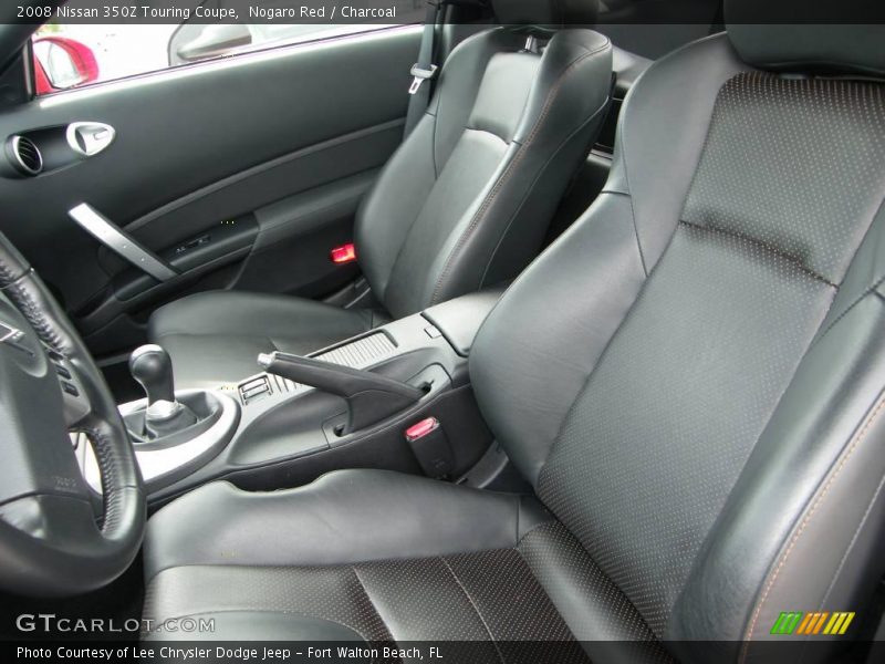 Nogaro Red / Charcoal 2008 Nissan 350Z Touring Coupe