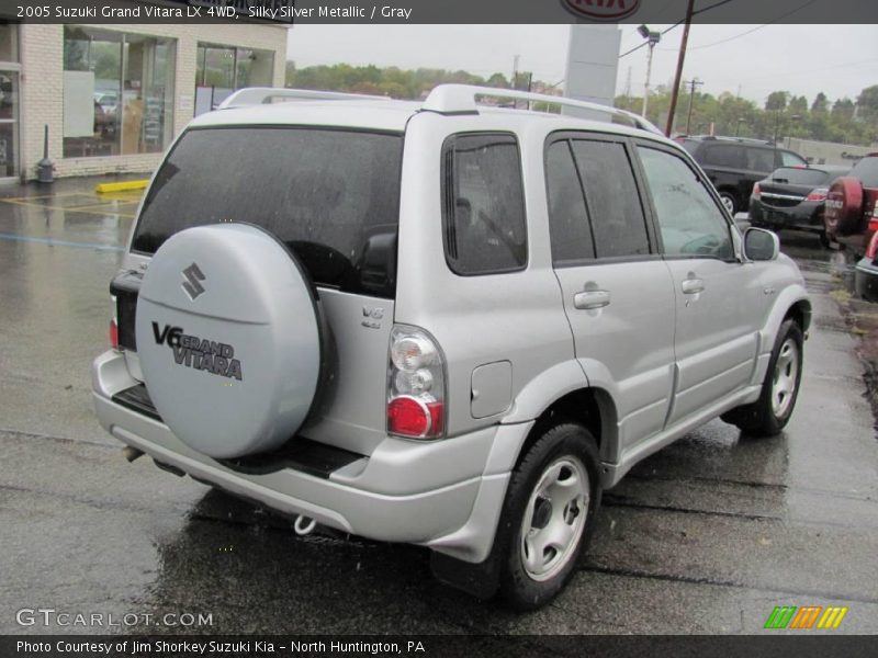 Silky Silver Metallic / Gray 2005 Suzuki Grand Vitara LX 4WD