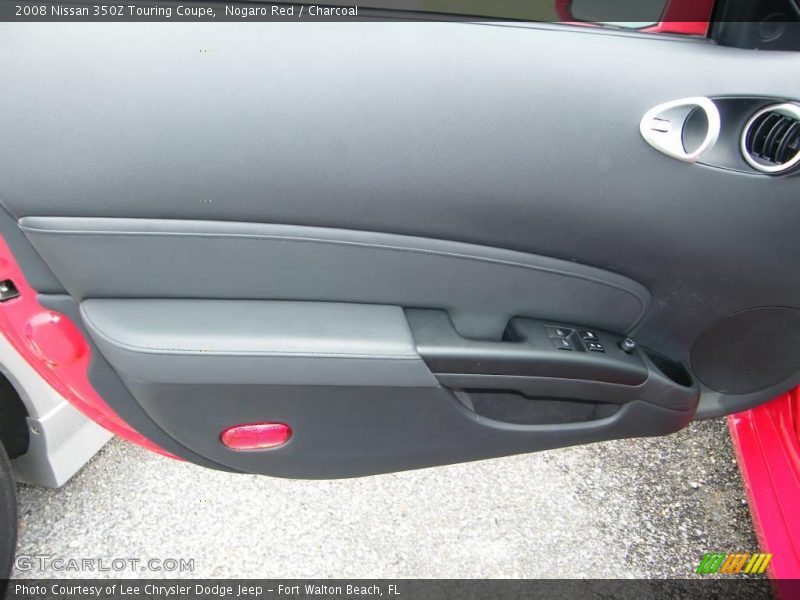 Nogaro Red / Charcoal 2008 Nissan 350Z Touring Coupe