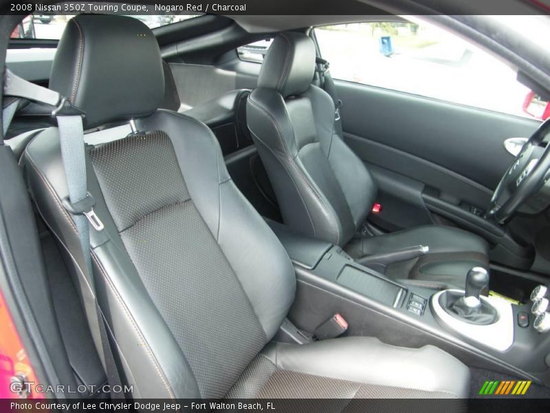 Nogaro Red / Charcoal 2008 Nissan 350Z Touring Coupe