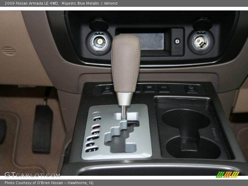 Majestic Blue Metallic / Almond 2009 Nissan Armada LE 4WD