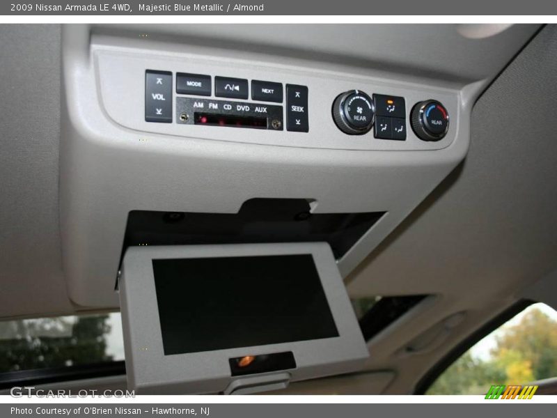 Majestic Blue Metallic / Almond 2009 Nissan Armada LE 4WD
