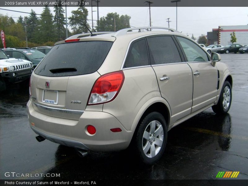 Gold Mist / Tan 2009 Saturn VUE XR V6 AWD