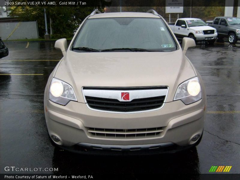 Gold Mist / Tan 2009 Saturn VUE XR V6 AWD