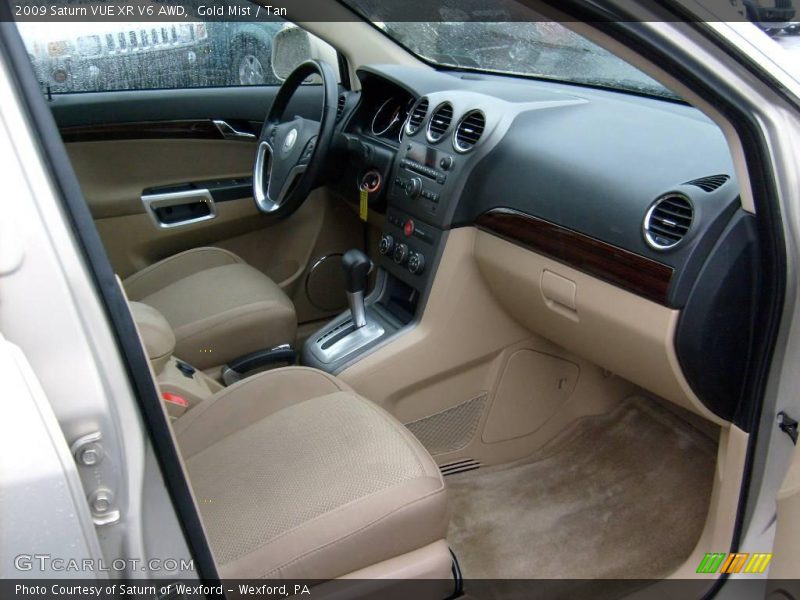 Gold Mist / Tan 2009 Saturn VUE XR V6 AWD