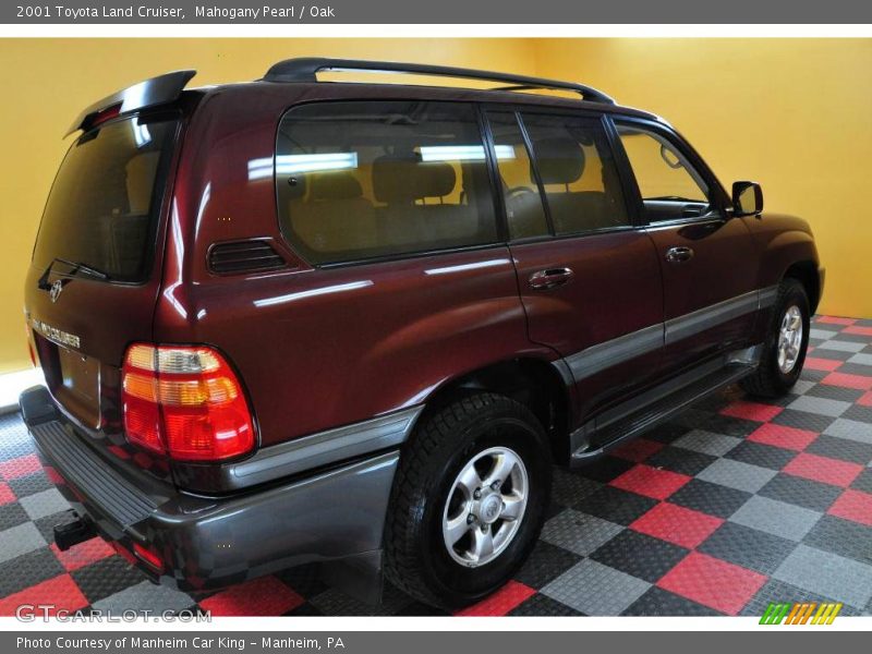 Mahogany Pearl / Oak 2001 Toyota Land Cruiser