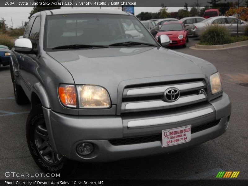 Silver Sky Metallic / Light Charcoal 2004 Toyota Tundra SR5 Access Cab