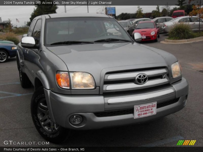 Silver Sky Metallic / Light Charcoal 2004 Toyota Tundra SR5 Access Cab