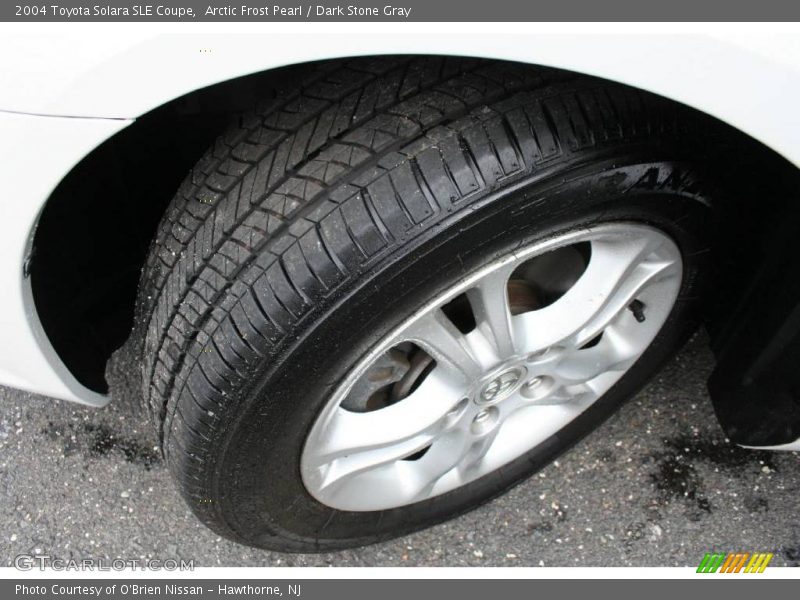 Arctic Frost Pearl / Dark Stone Gray 2004 Toyota Solara SLE Coupe