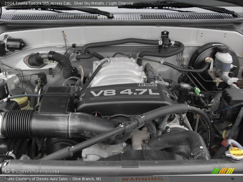 Silver Sky Metallic / Light Charcoal 2004 Toyota Tundra SR5 Access Cab