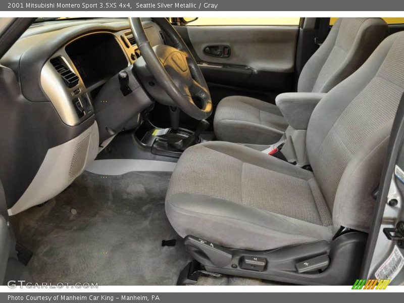 Seattle Silver Metallic / Gray 2001 Mitsubishi Montero Sport 3.5XS 4x4