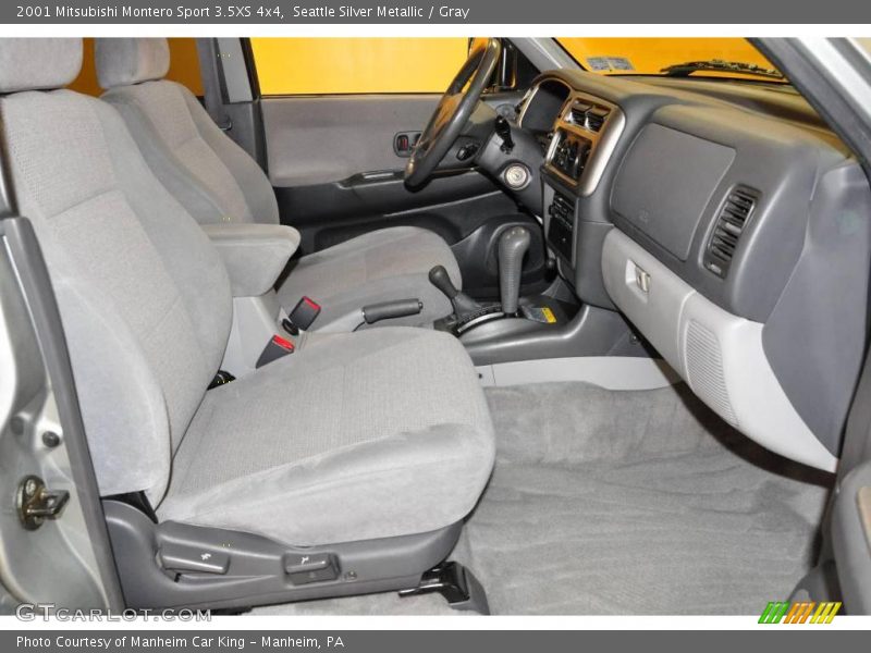 Seattle Silver Metallic / Gray 2001 Mitsubishi Montero Sport 3.5XS 4x4