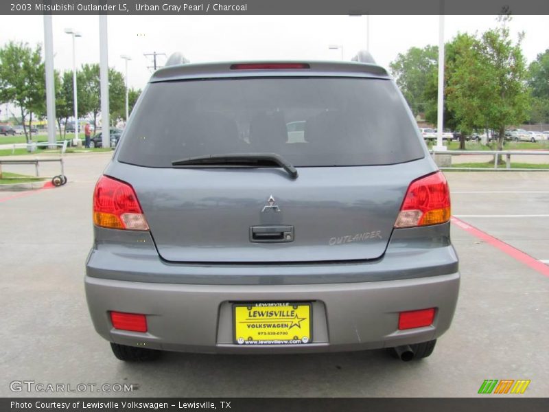 Urban Gray Pearl / Charcoal 2003 Mitsubishi Outlander LS