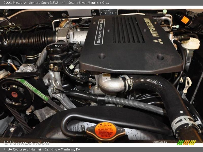 Seattle Silver Metallic / Gray 2001 Mitsubishi Montero Sport 3.5XS 4x4