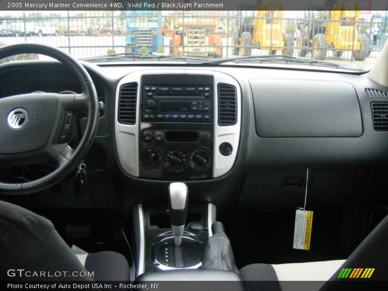 Vivid Red / Black/Light Parchment 2005 Mercury Mariner Convenience 4WD