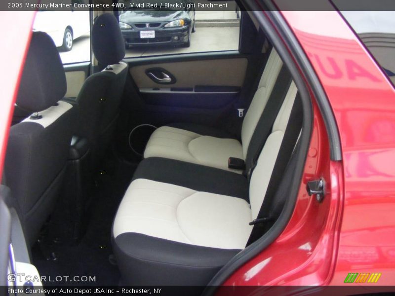 Vivid Red / Black/Light Parchment 2005 Mercury Mariner Convenience 4WD