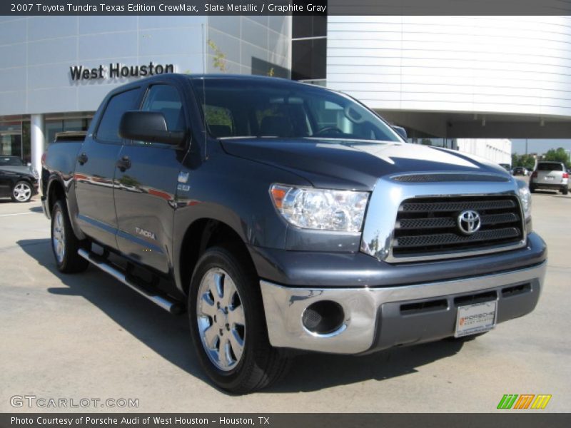 Slate Metallic / Graphite Gray 2007 Toyota Tundra Texas Edition CrewMax