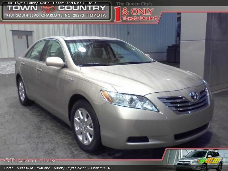 Desert Sand Mica / Bisque 2008 Toyota Camry Hybrid