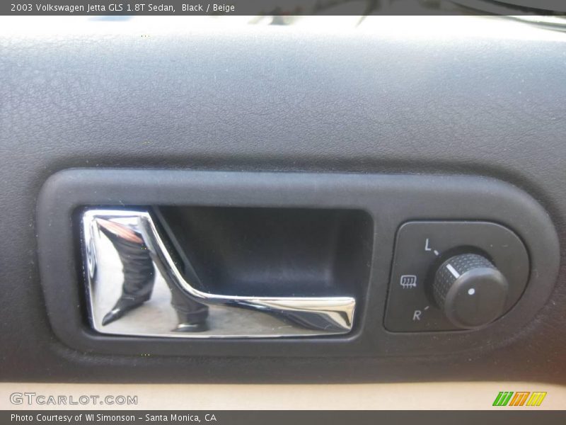 Black / Beige 2003 Volkswagen Jetta GLS 1.8T Sedan