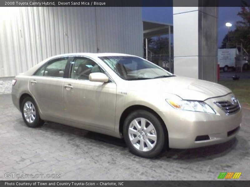 Desert Sand Mica / Bisque 2008 Toyota Camry Hybrid