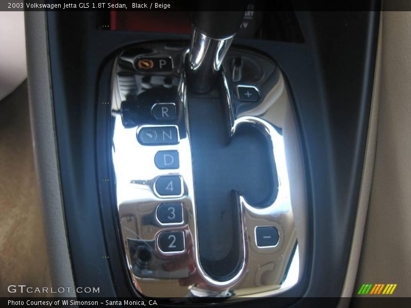 Black / Beige 2003 Volkswagen Jetta GLS 1.8T Sedan
