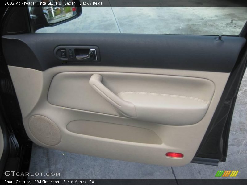 Black / Beige 2003 Volkswagen Jetta GLS 1.8T Sedan