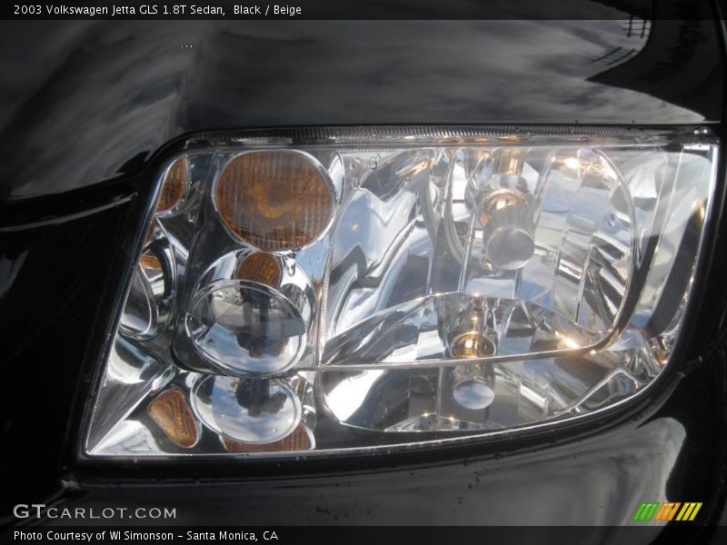 Black / Beige 2003 Volkswagen Jetta GLS 1.8T Sedan