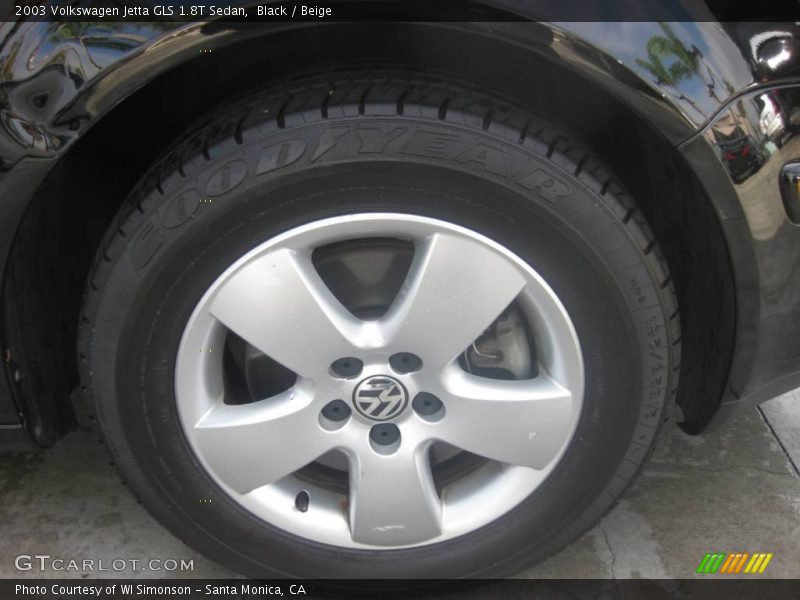 Black / Beige 2003 Volkswagen Jetta GLS 1.8T Sedan