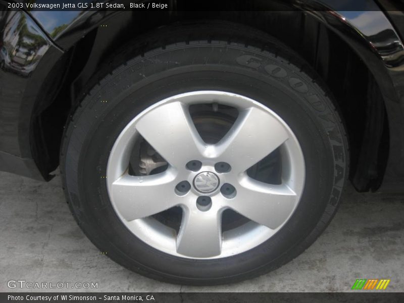 Black / Beige 2003 Volkswagen Jetta GLS 1.8T Sedan