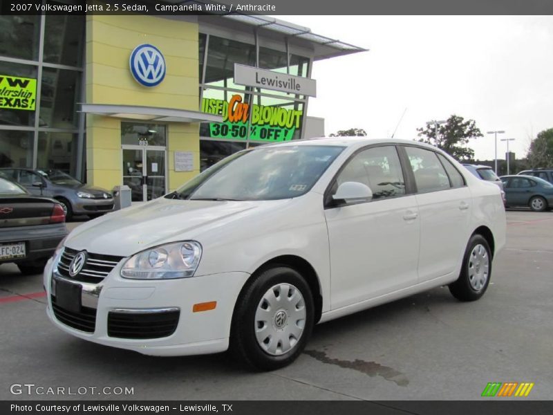 Campanella White / Anthracite 2007 Volkswagen Jetta 2.5 Sedan