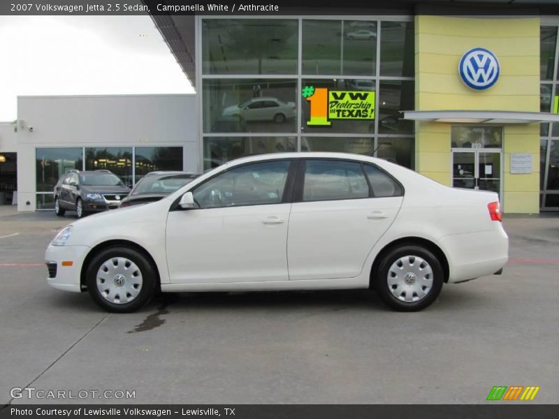 Campanella White / Anthracite 2007 Volkswagen Jetta 2.5 Sedan