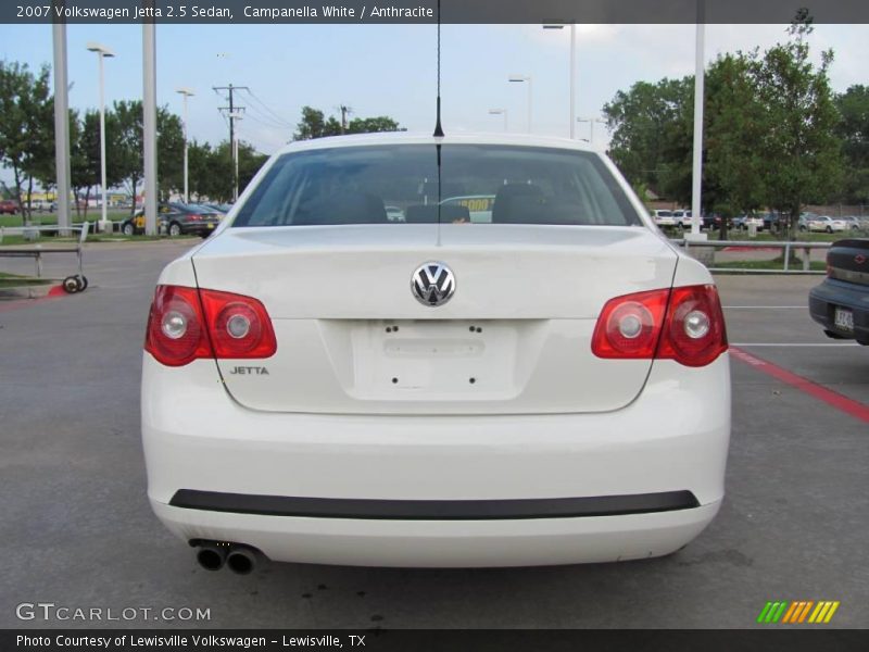 Campanella White / Anthracite 2007 Volkswagen Jetta 2.5 Sedan