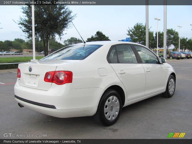 Campanella White / Anthracite 2007 Volkswagen Jetta 2.5 Sedan