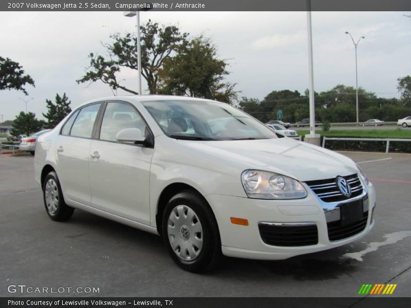 Campanella White / Anthracite 2007 Volkswagen Jetta 2.5 Sedan