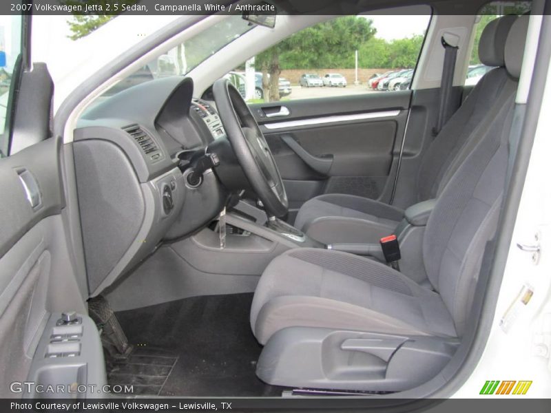 Campanella White / Anthracite 2007 Volkswagen Jetta 2.5 Sedan
