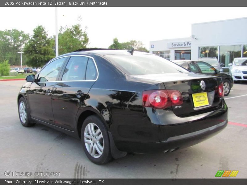 Black Uni / Anthracite 2009 Volkswagen Jetta TDI Sedan