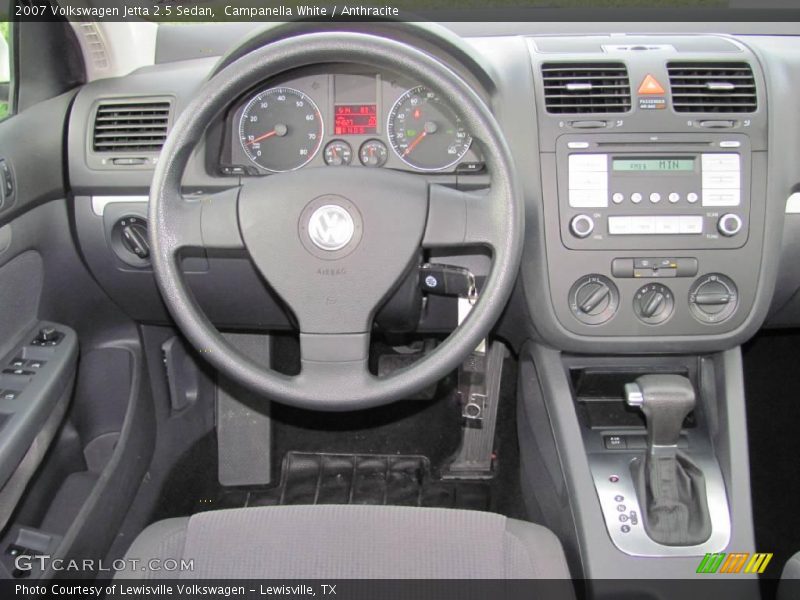 Campanella White / Anthracite 2007 Volkswagen Jetta 2.5 Sedan